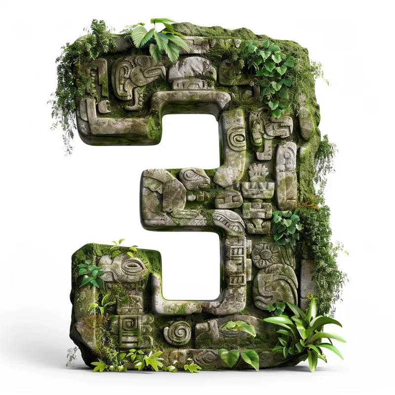 Alphabet Numbers And Letters Mayas