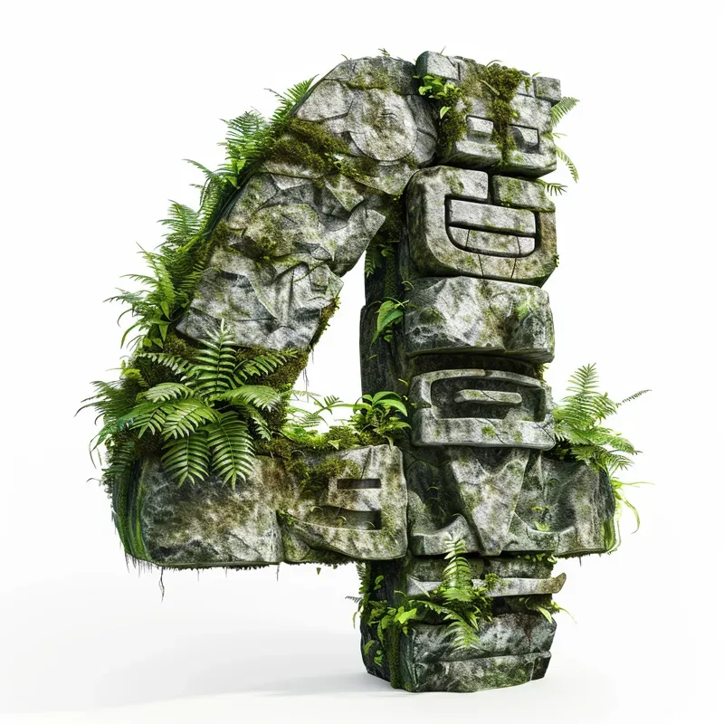 Alphabet Numbers And Letters Mayas