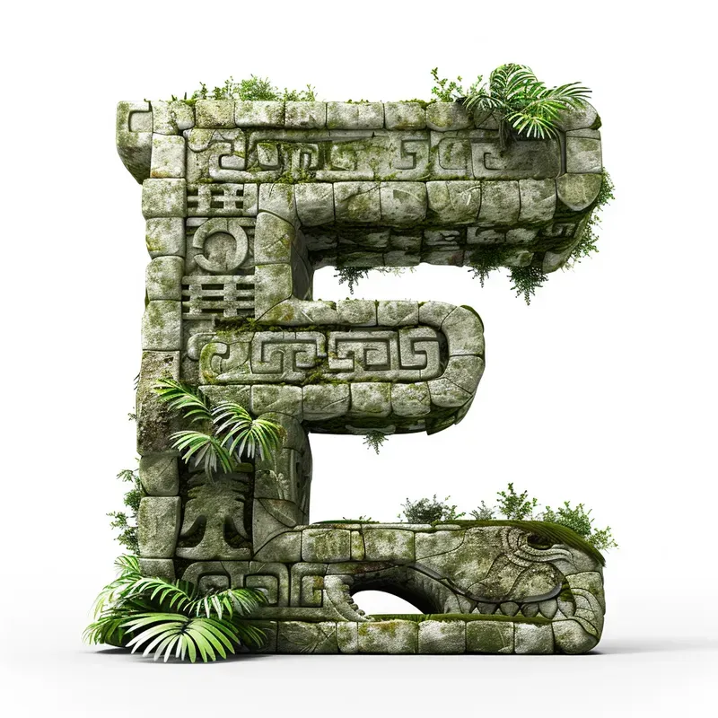Alphabet Numbers And Letters Mayas