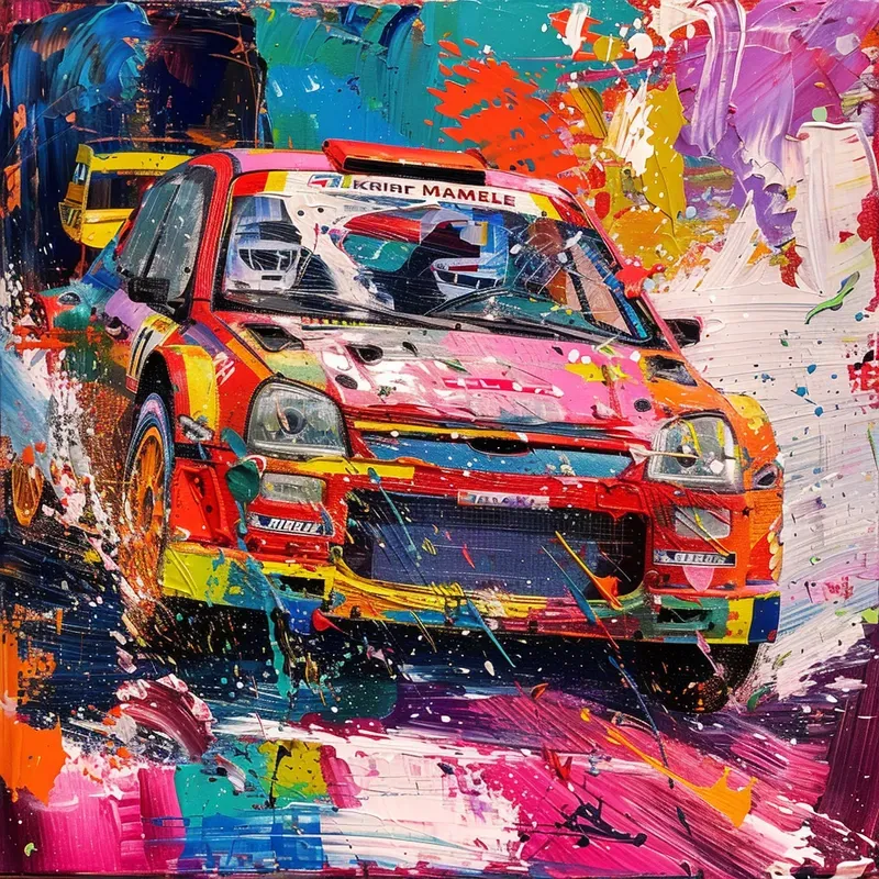 Brightly Colored Art Paintings