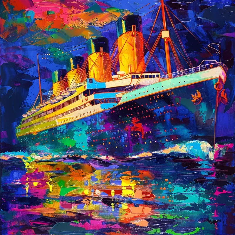 Brightly Colored Art Paintings
