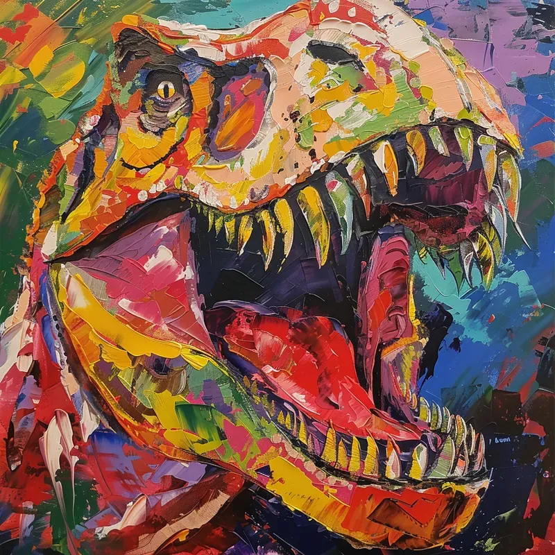 Brightly Colored Art Paintings