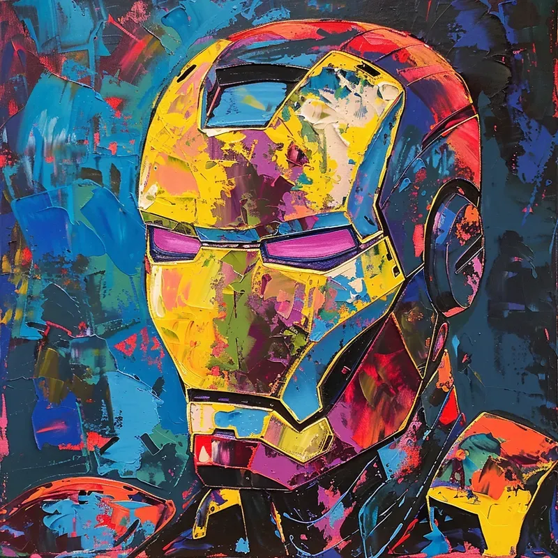 Brightly Colored Art Paintings