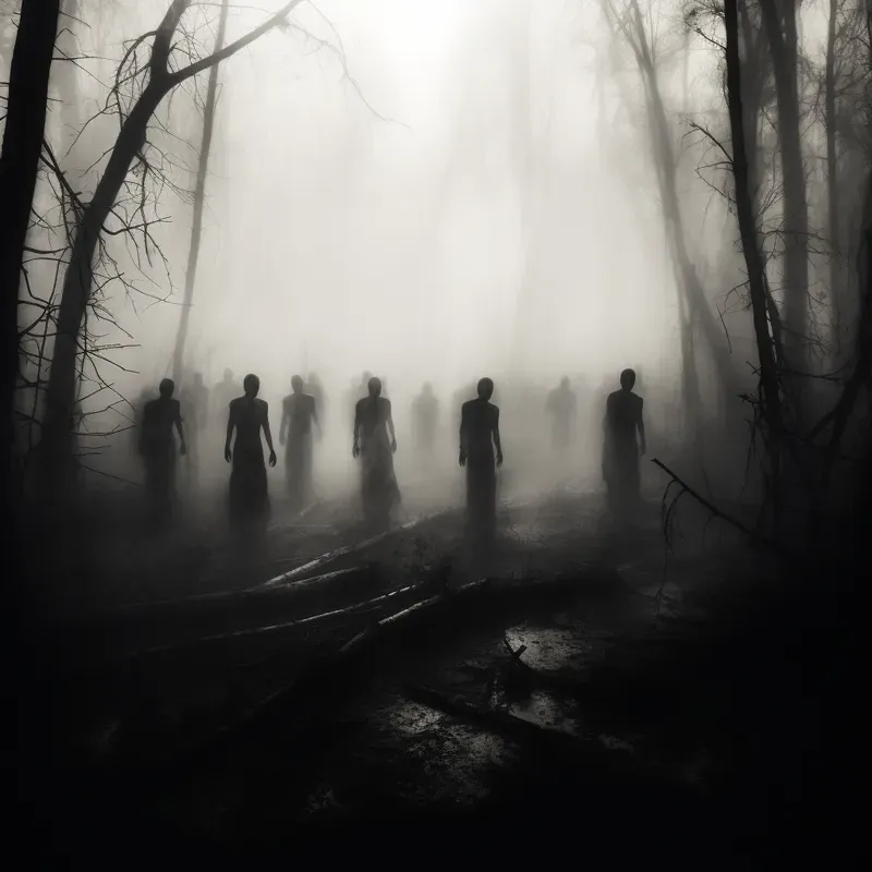 Creepy Black And White Horror Photos
