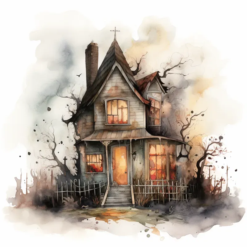Drawings With Watercolor Brushes