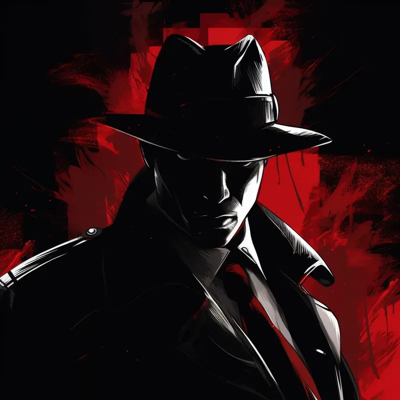 Noir Comic Style Characters