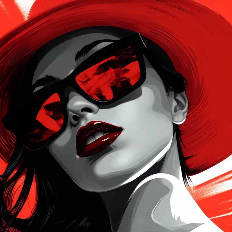 Noir Comic Style Characters