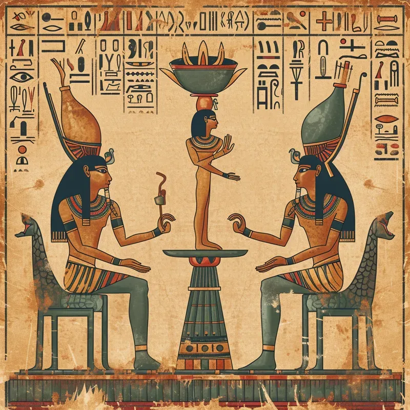 Ancient Egyptian Hieroglyphics