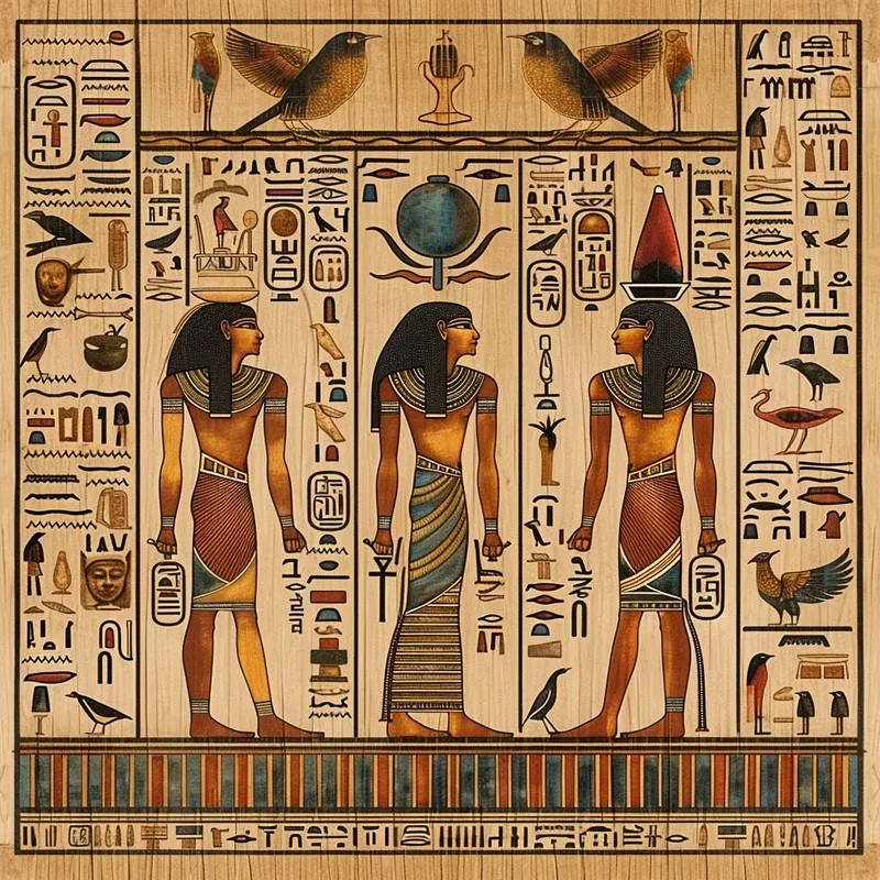 Ancient Egyptian Hieroglyphics