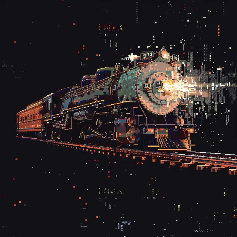 Pixel Art Style Minecraft Video Games