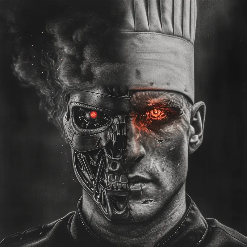 T800 Terminator Style Portraits