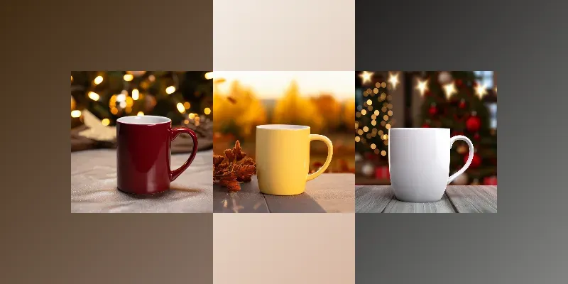 Seasonal Coffee Mug Mockups generated by undefined