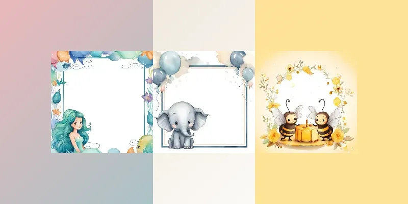 Kids Birthday Party Invitations generated by undefined