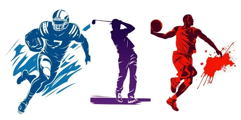 Minimalist Sports Posters generated by undefined