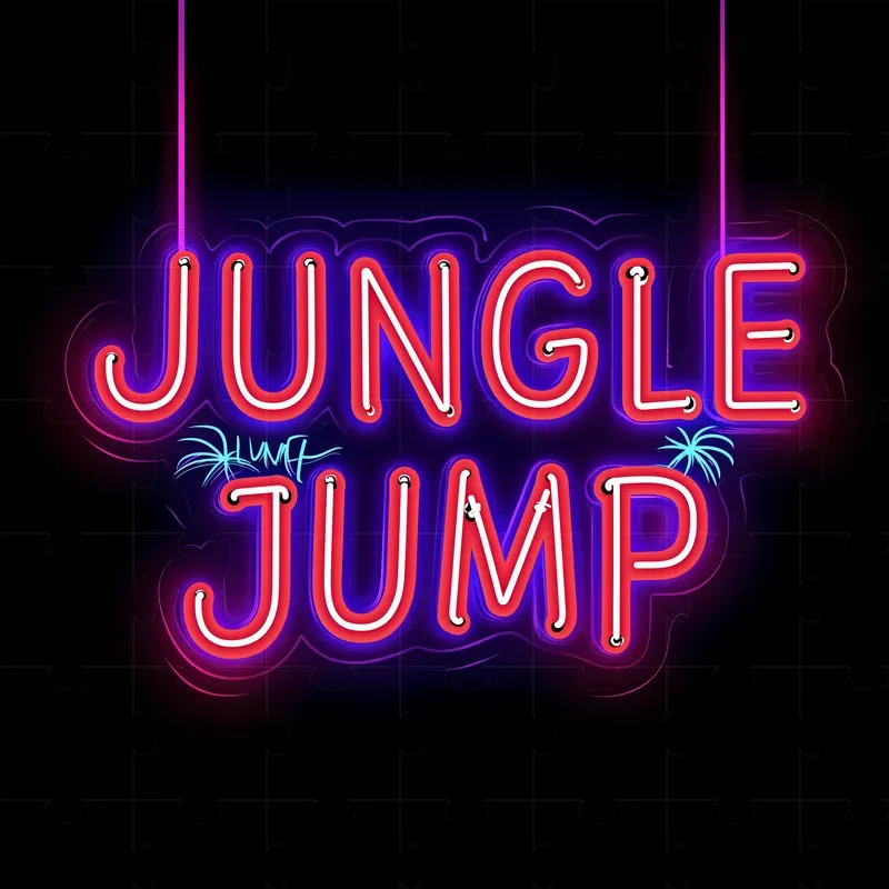 Neon Gaming Text And Titles