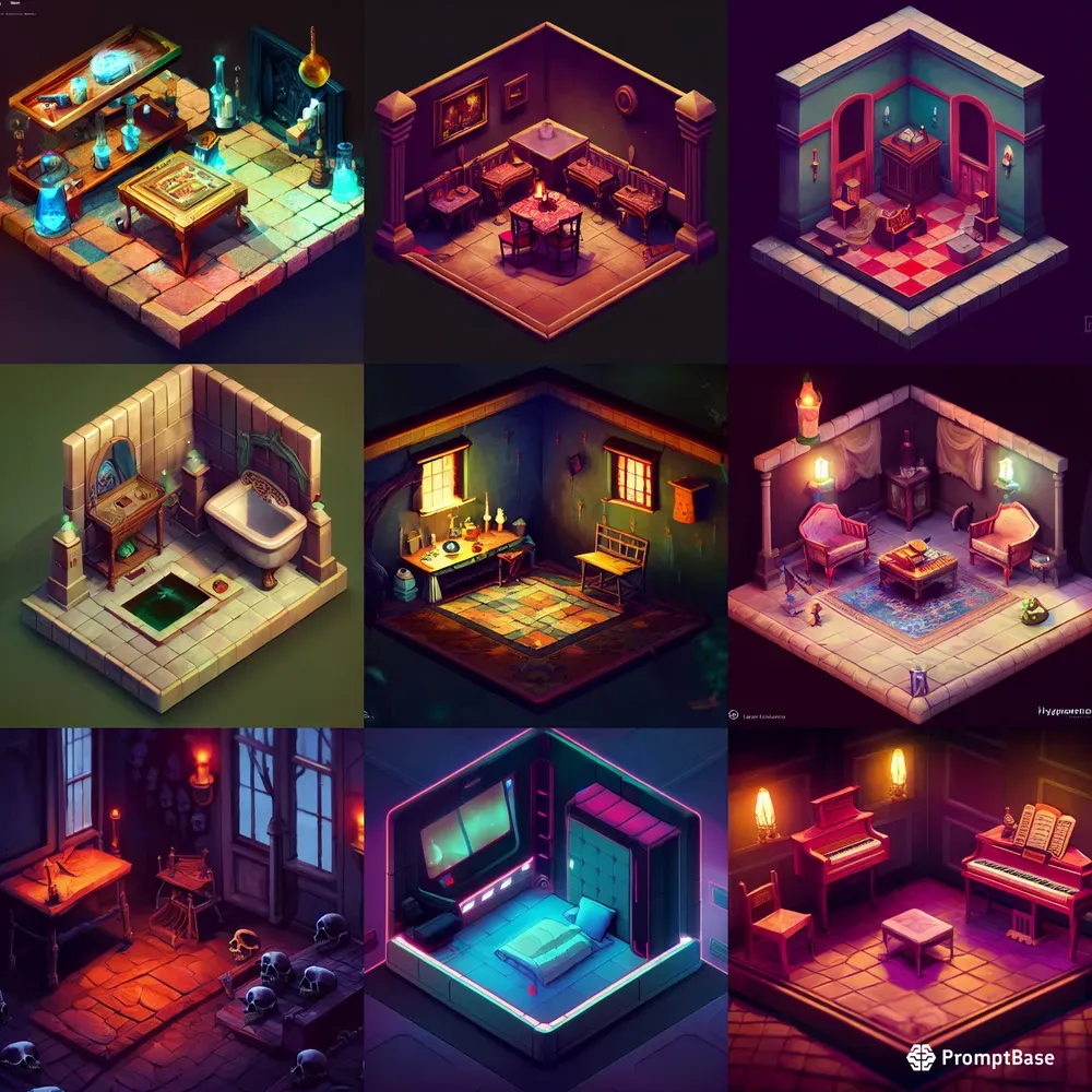Miniature Rooms For Games