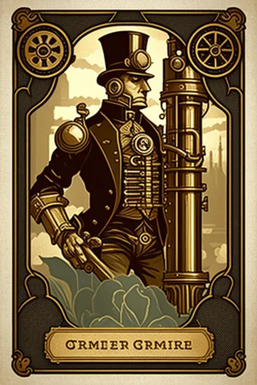 Steampunk Tarot Cards