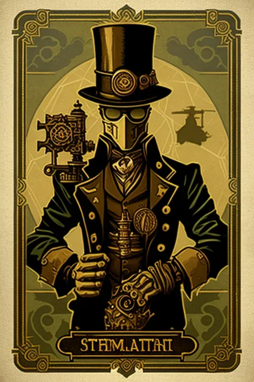 Steampunk Tarot Cards