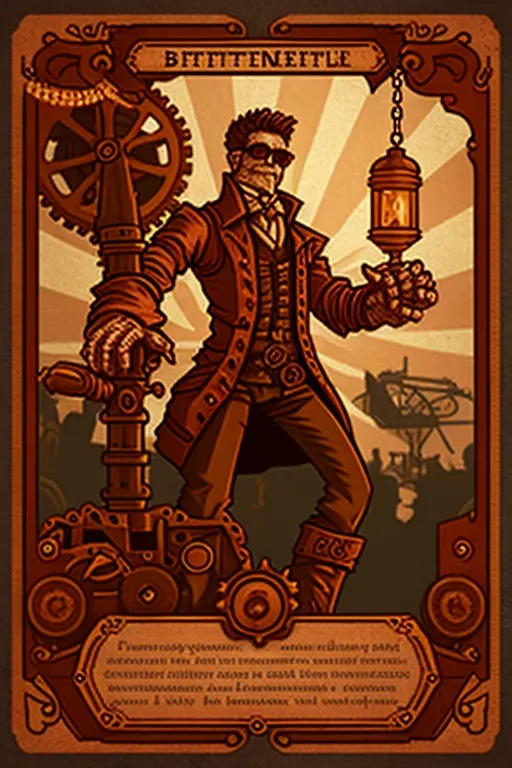 Steampunk Tarot Cards