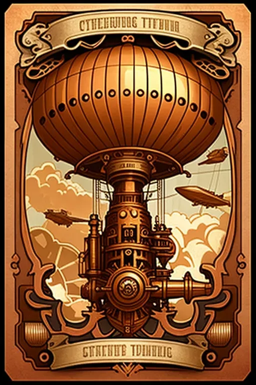Steampunk Tarot Cards