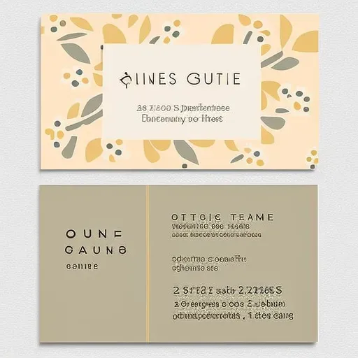 Minimalist Business Card Designs