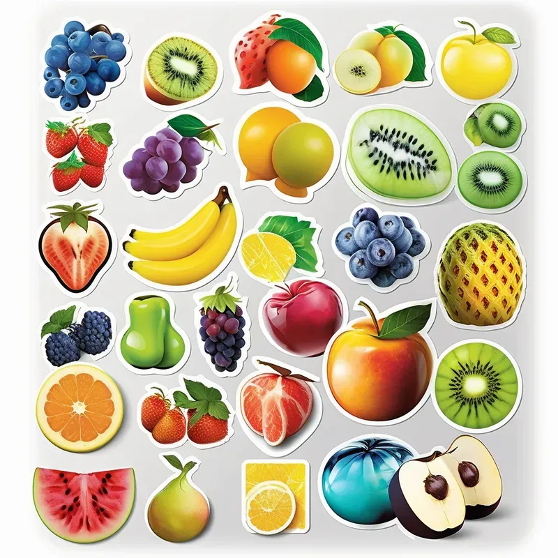 Fresh Food Stickers