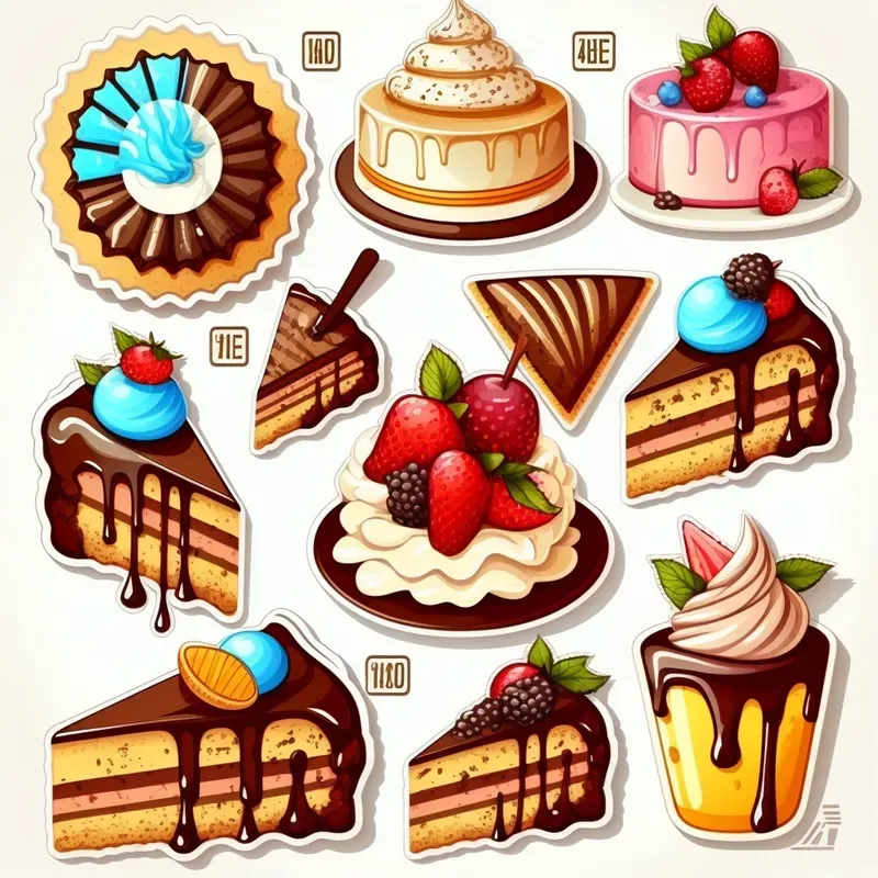 Fresh Food Stickers