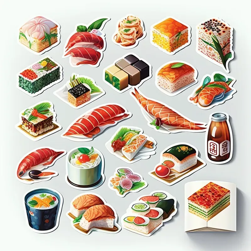 Fresh Food Stickers