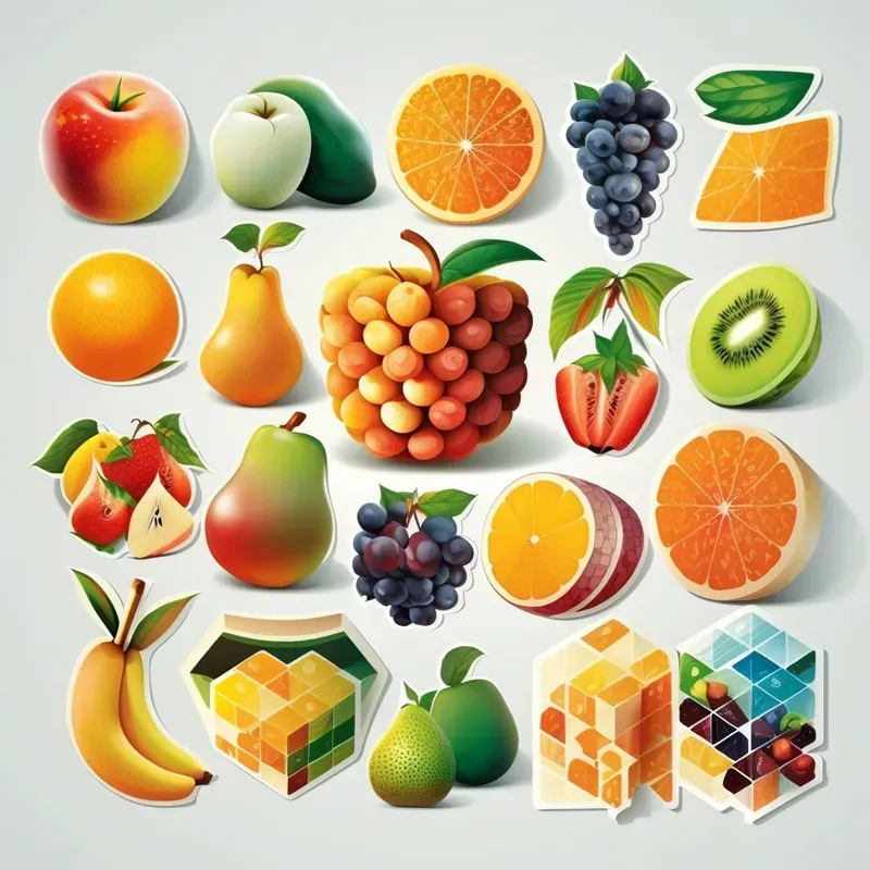 Fresh Food Stickers