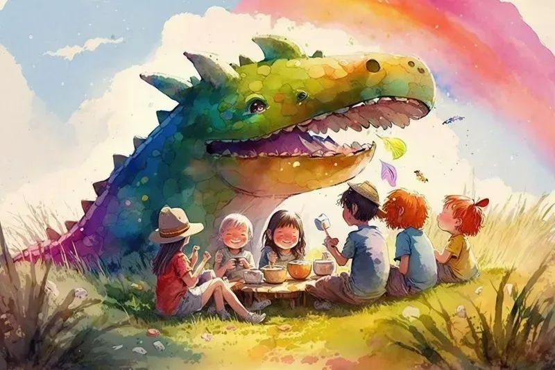 Watercolour Children Book Illustrations
