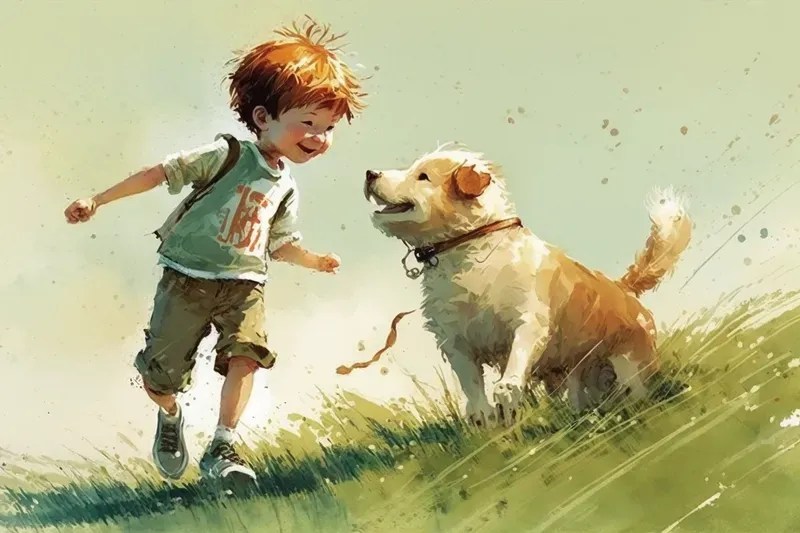 Watercolour Children Book Illustrations