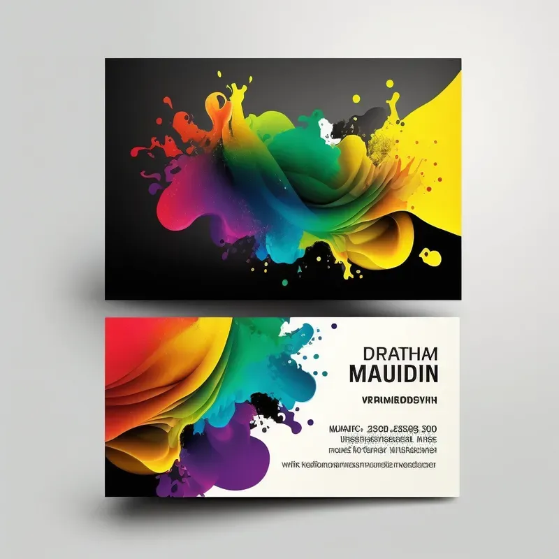 Energetic Business Card Templates