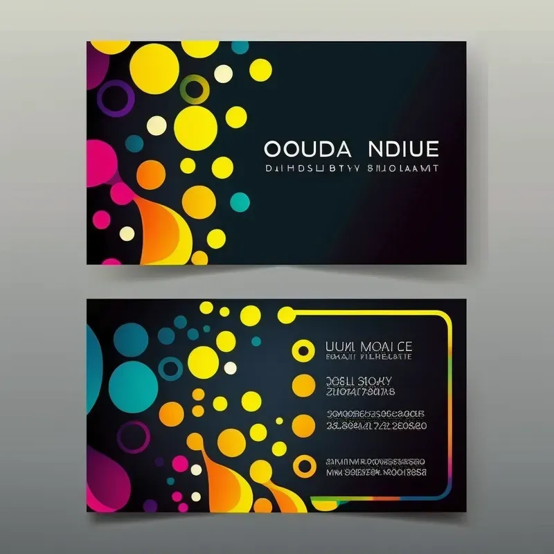 Energetic Business Card Templates