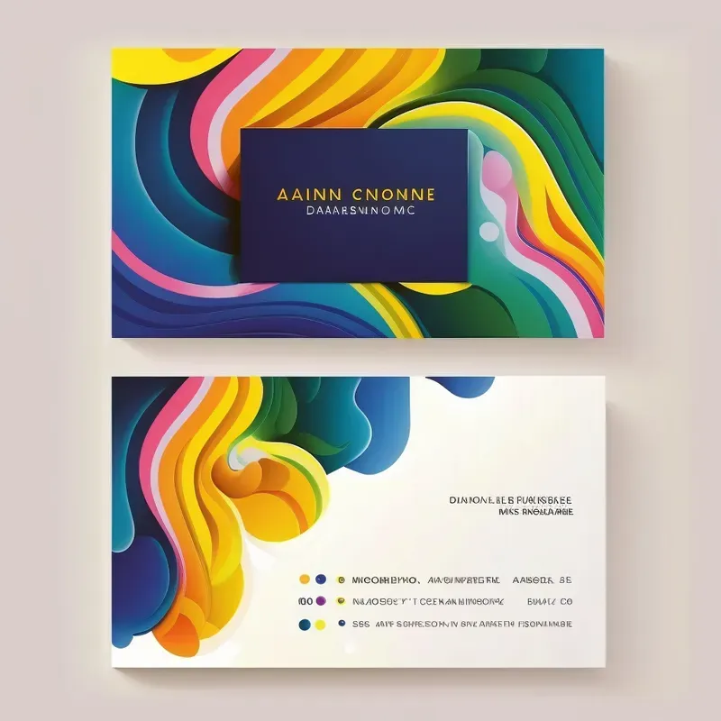 Energetic Business Card Templates