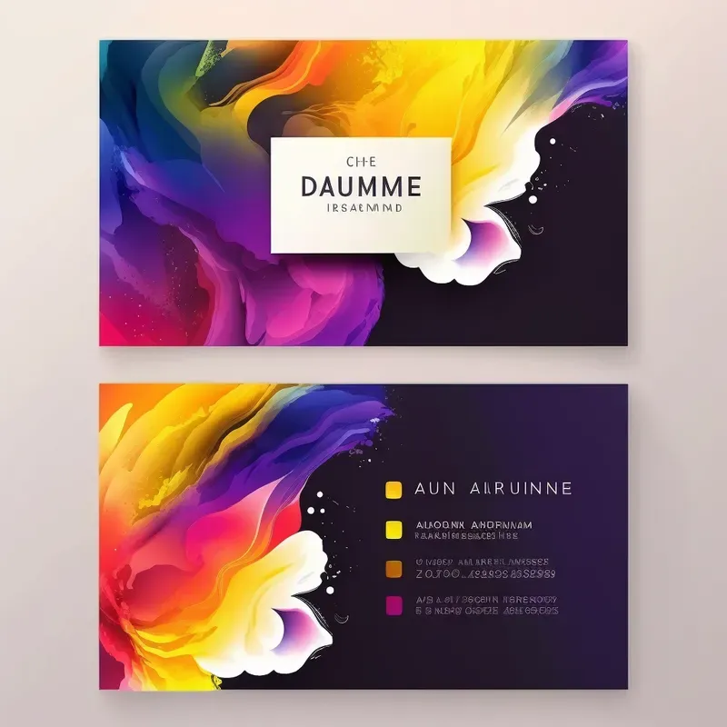 Energetic Business Card Templates