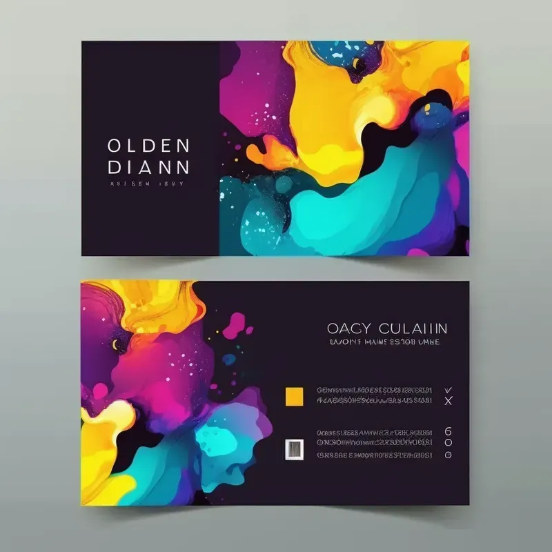 Energetic Business Card Templates