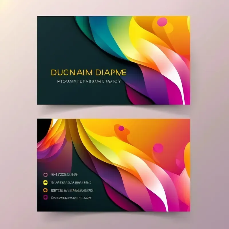 Energetic Business Card Templates