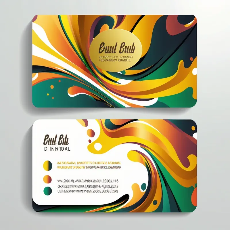 Energetic Business Card Templates