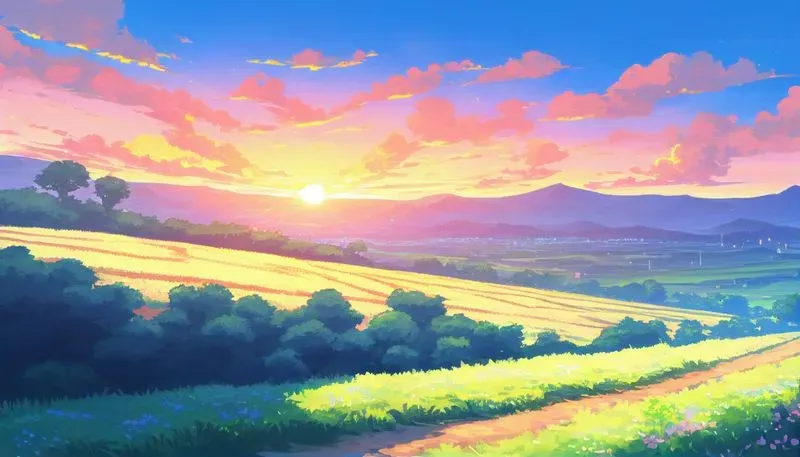Anime Landscapes Backgrounds