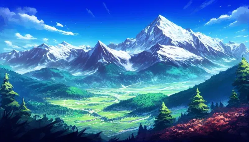 Anime Landscapes Backgrounds