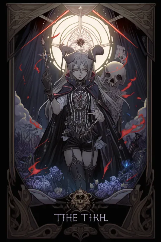 Anime Tarot Cards Designs
