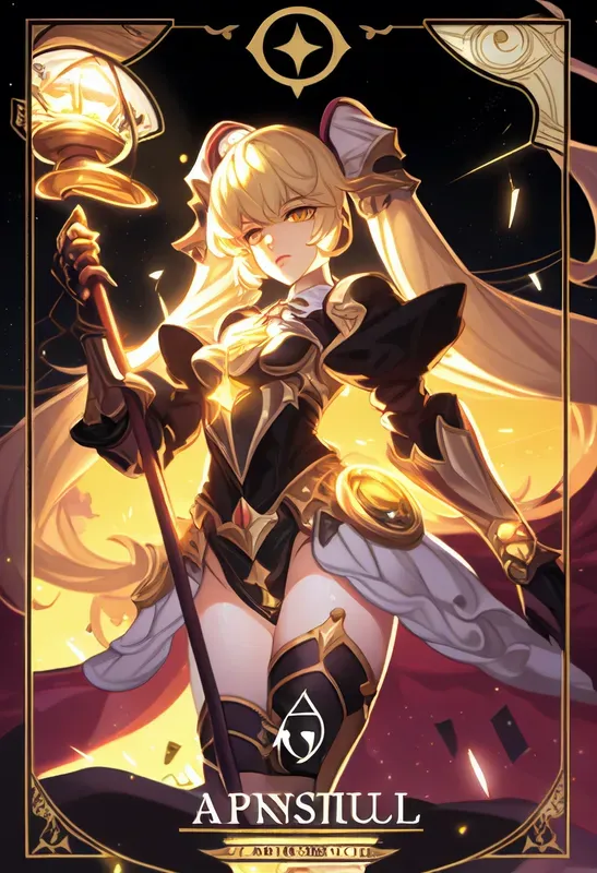 Anime Tarot Cards Designs