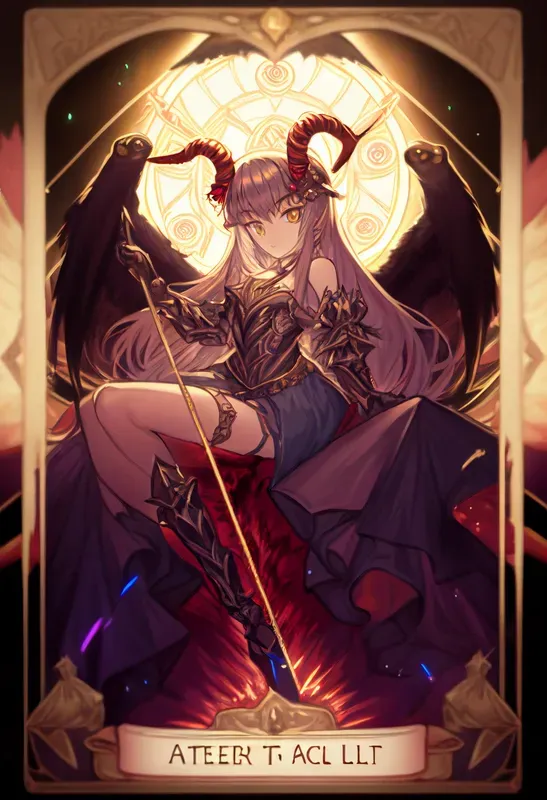 Anime Tarot Cards Designs