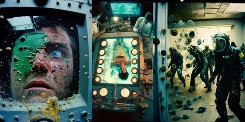Sci-fi Horror Movies generated by midjourney