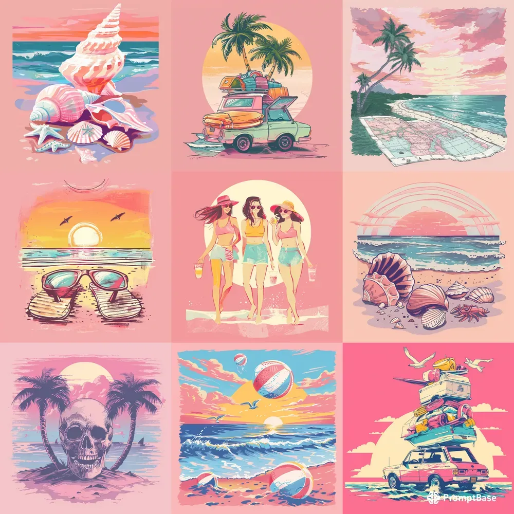 Tshirt Designs Vacation Beach Vibes