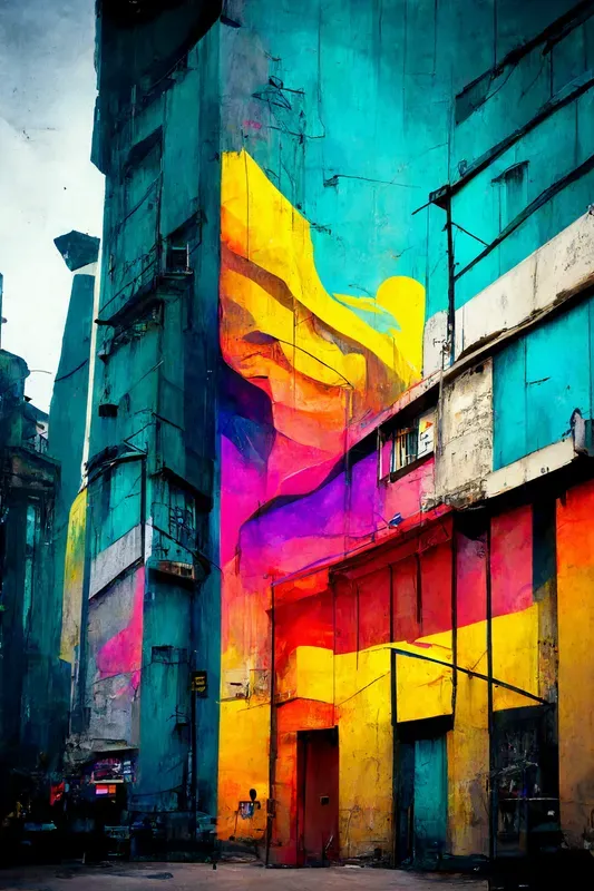 Colorful Street Art