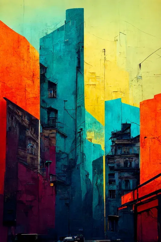 Colorful Street Art
