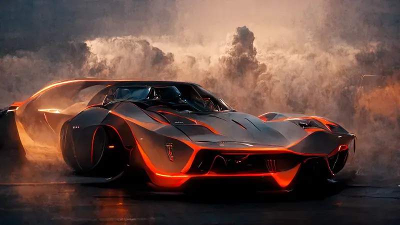 Futuristic Supercars