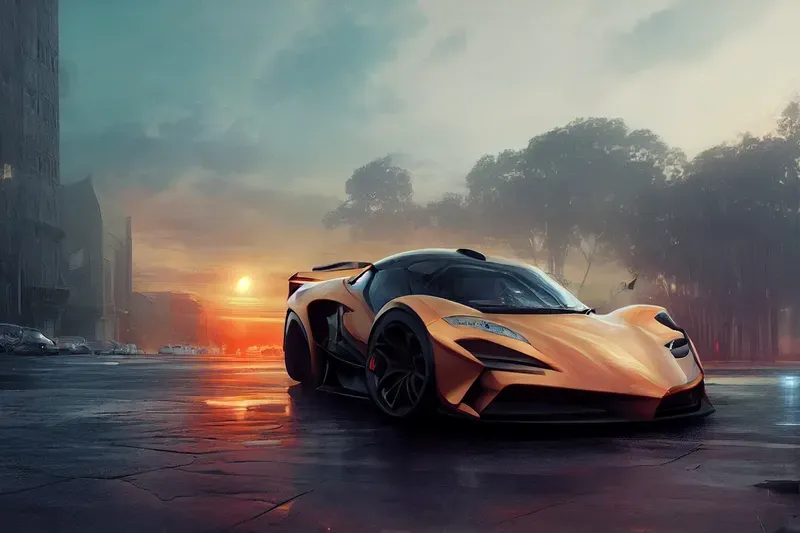 Futuristic Supercars