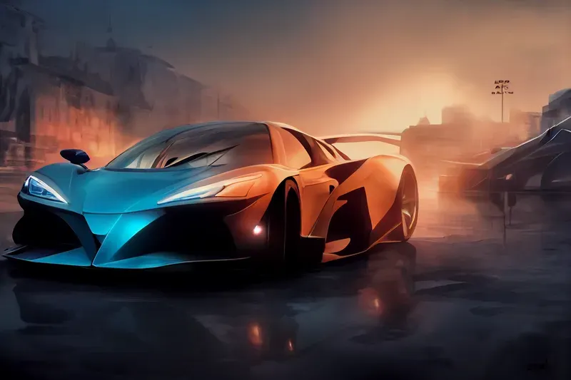 Futuristic Supercars